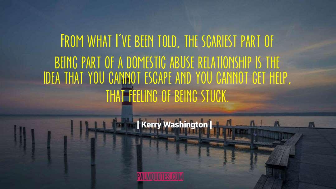Kerry Washington Quotes: From what I've been told,