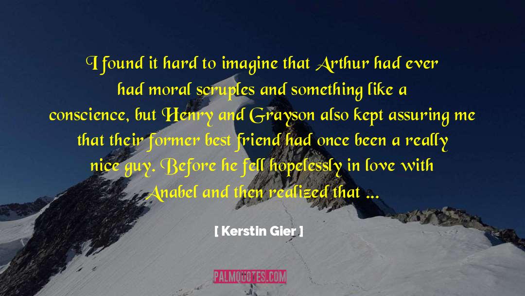 Kerstin Gier Quotes: I found it hard to