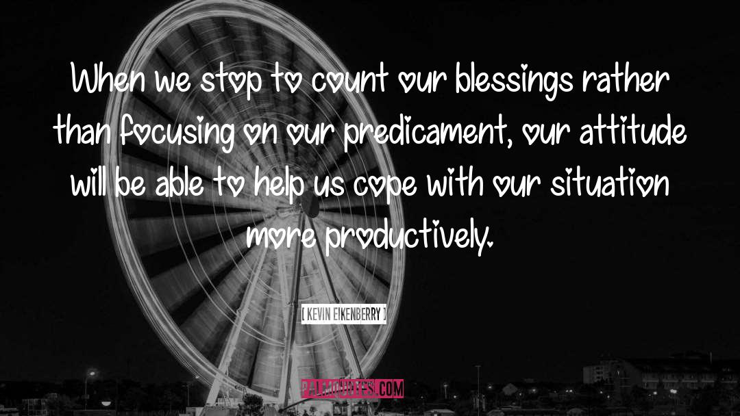 Kevin Eikenberry Quotes: When we stop to count