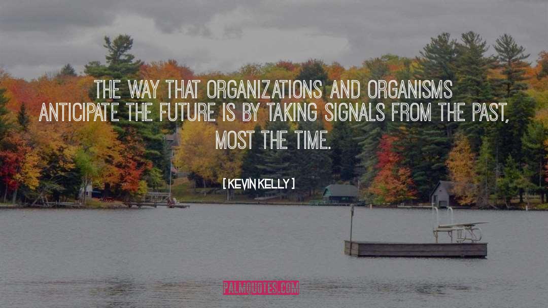 Kevin Kelly Quotes: The way that organizations and