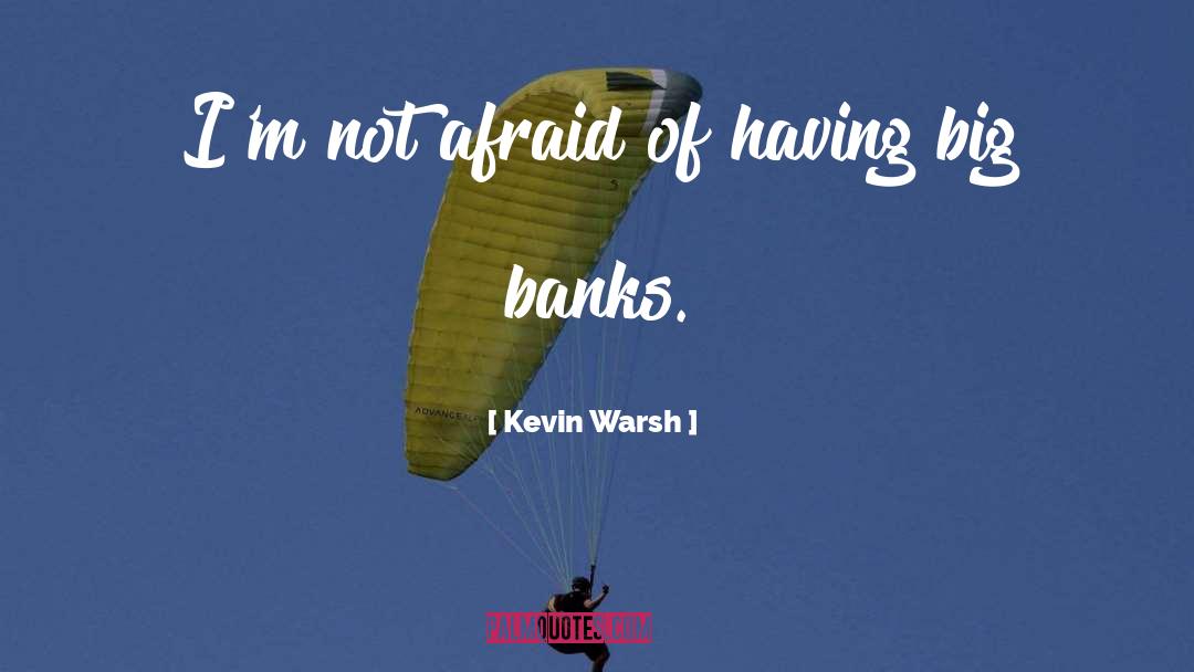 Kevin Warsh Quotes: I'm not afraid of having