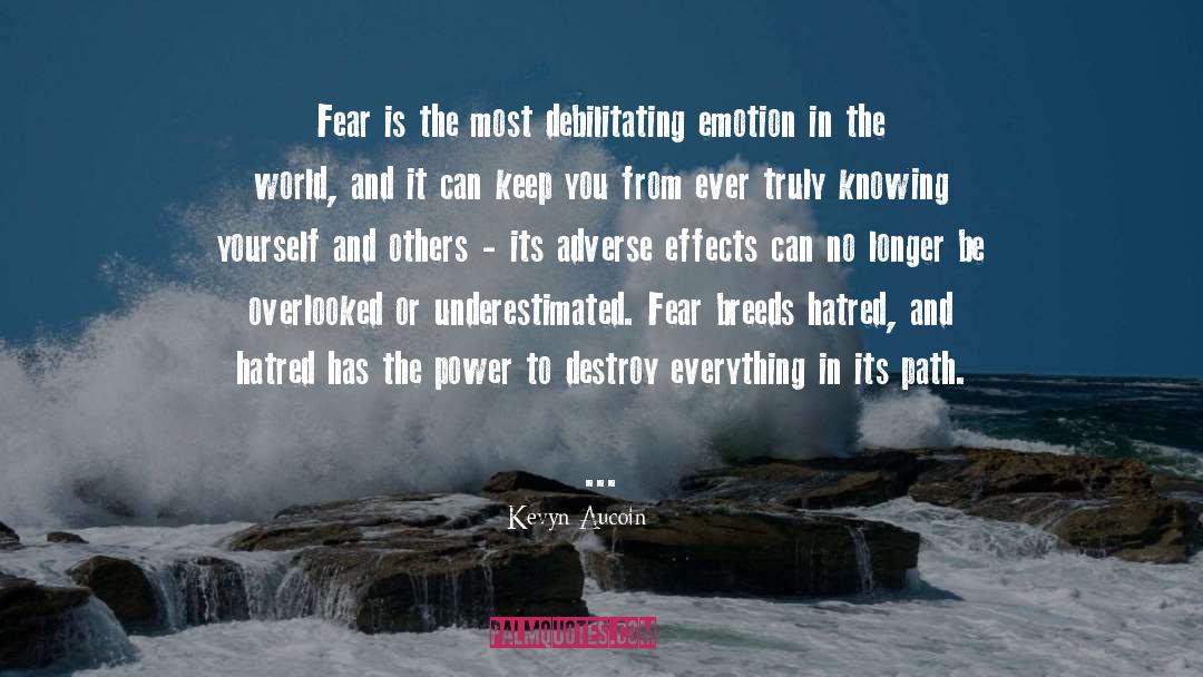 Kevyn Aucoin Quotes: Fear is the most debilitating