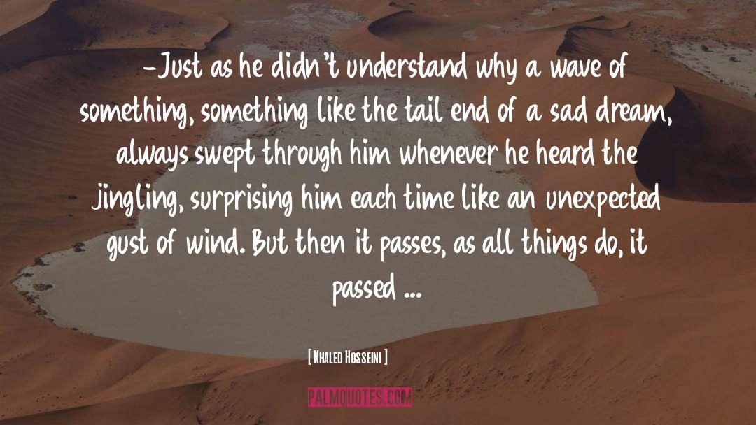 Khaled Hosseini Quotes: 14-Just as he didn't understand