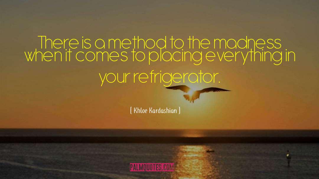Khloe Kardashian Quotes: There is a method to