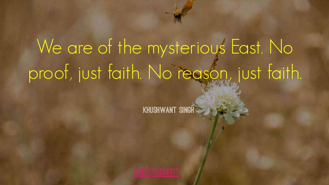 Khushwant Singh Quotes: We are of the mysterious