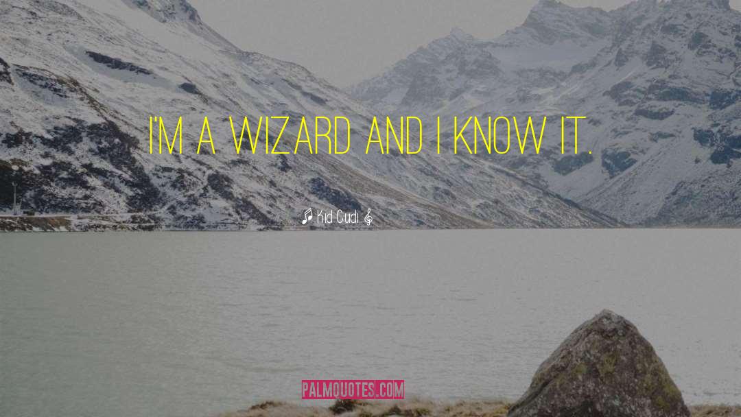 Kid Cudi Quotes: I'm a wizard and I