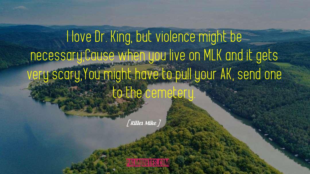 Killer Mike Quotes: I love Dr. King, but