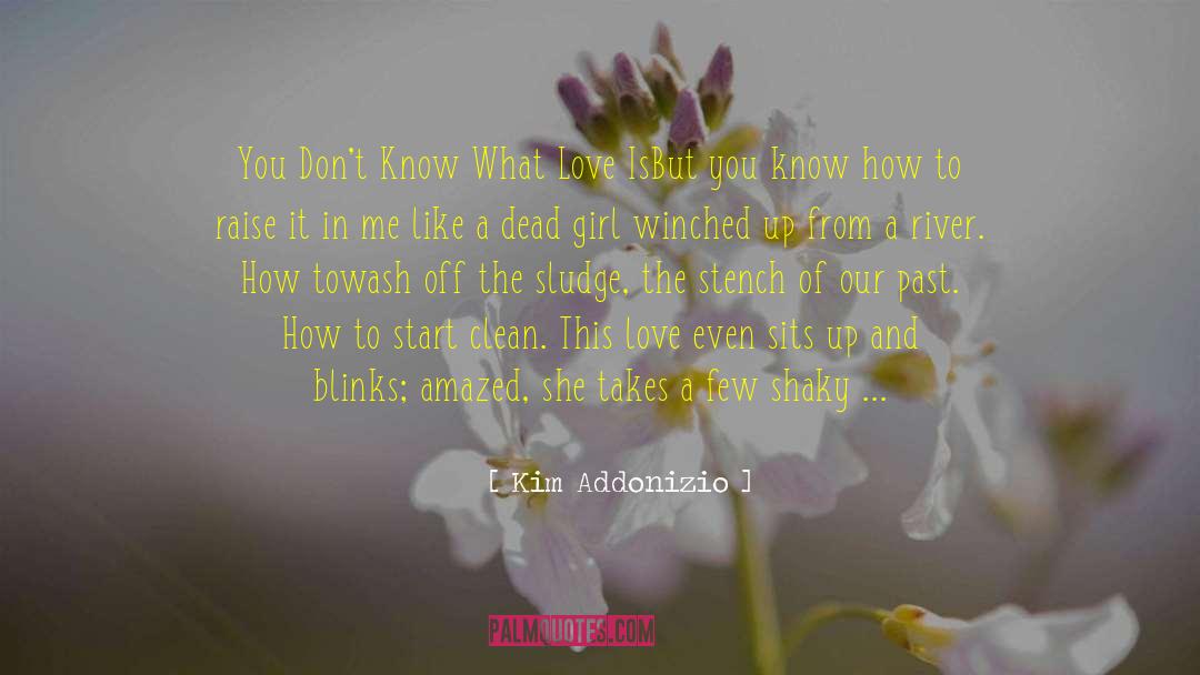 Kim Addonizio Quotes: You Don't Know What Love