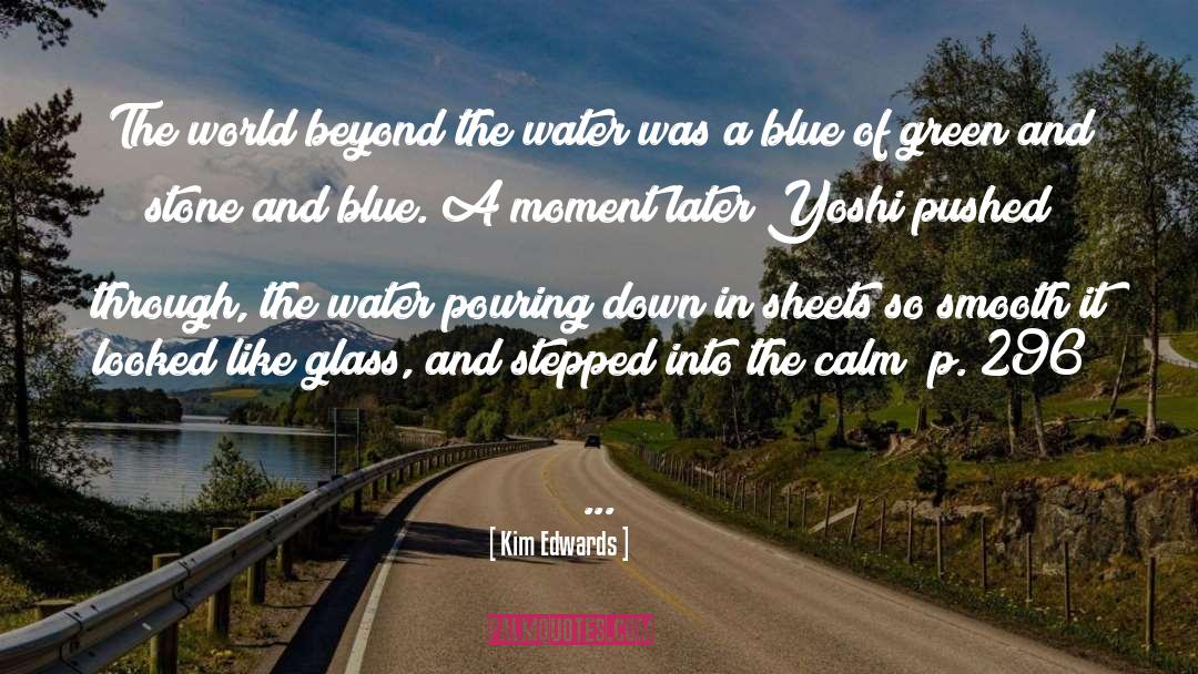 Kim Edwards Quotes: The world beyond the water