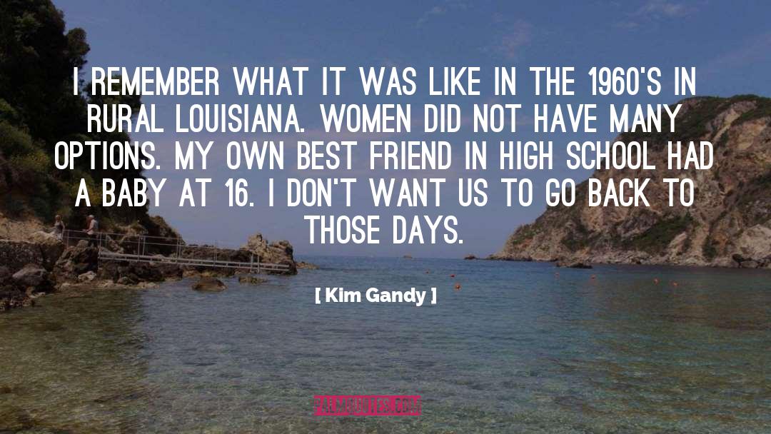 Kim Gandy Quotes: I remember what it was