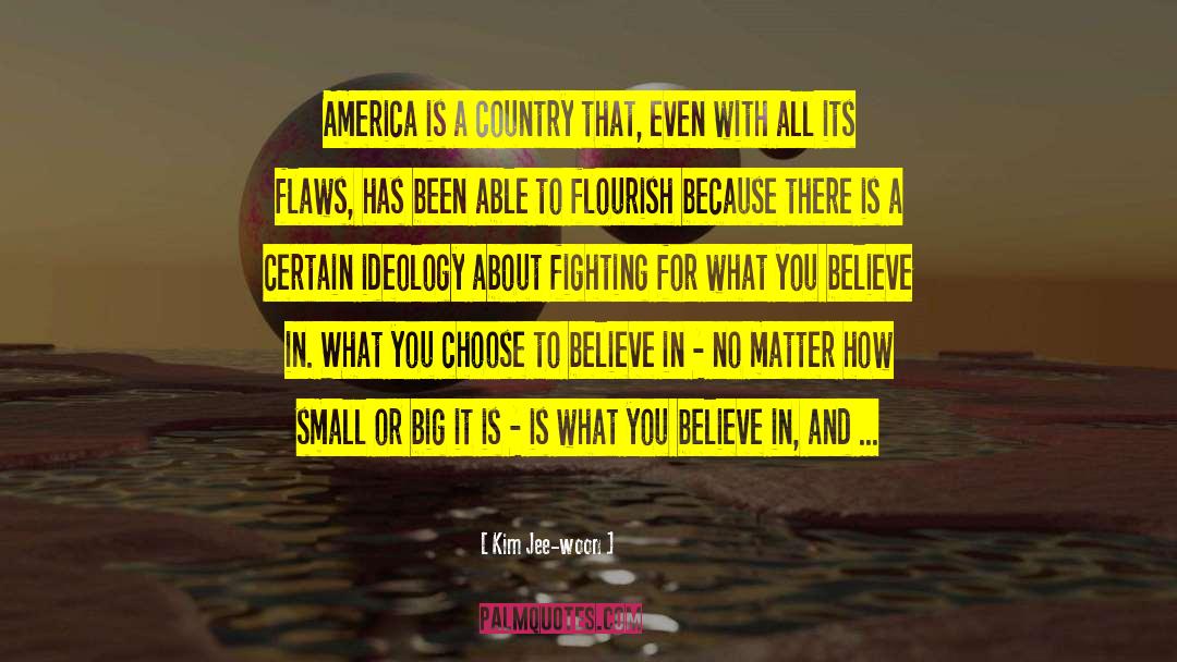 Kim Jee-woon Quotes: America is a country that,