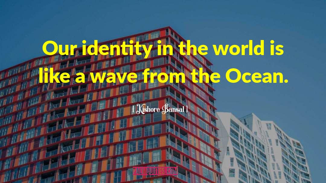 Kishore Bansal Quotes: Our identity in the world