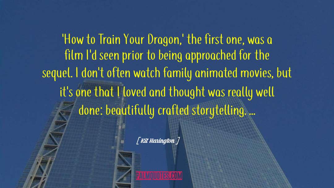 Kit Harington Quotes: 'How to Train Your Dragon,'