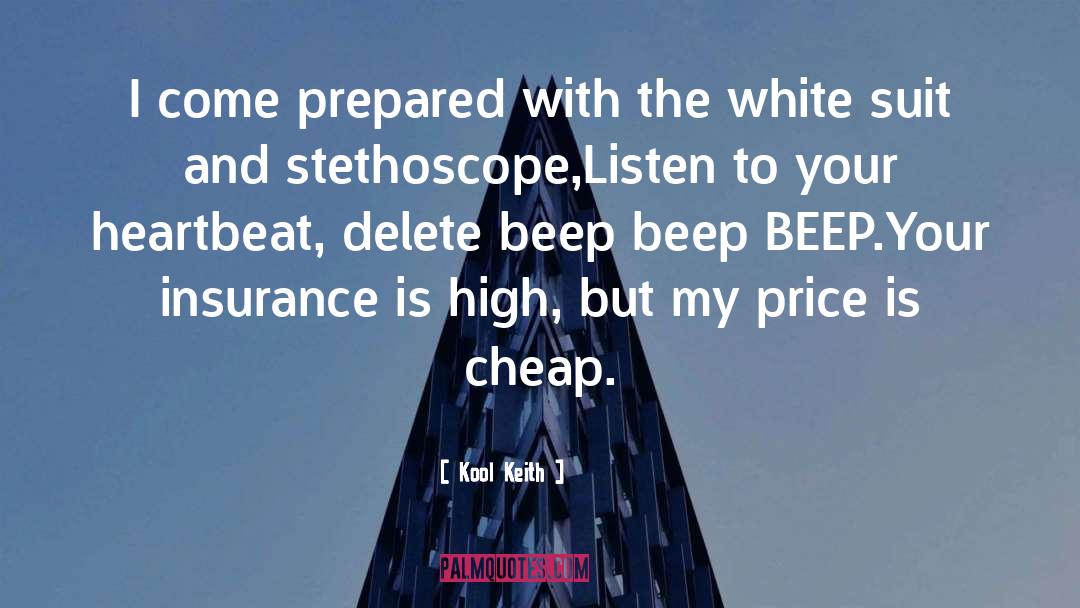 Kool Keith Quotes: I come prepared with the