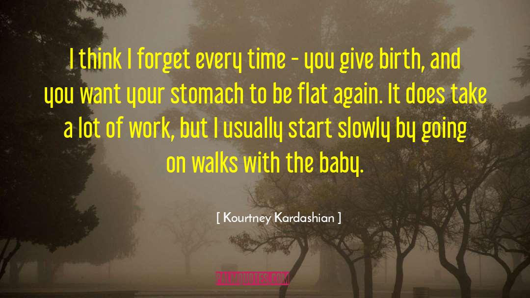 Kourtney Kardashian Quotes: I think I forget every