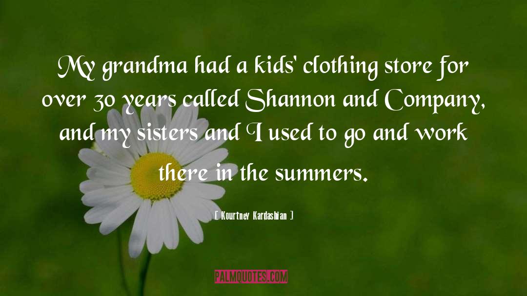 Kourtney Kardashian Quotes: My grandma had a kids'