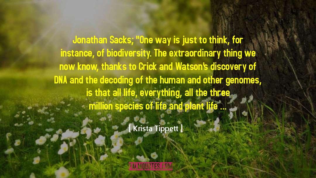 Krista Tippett Quotes: Jonathan Sacks; 