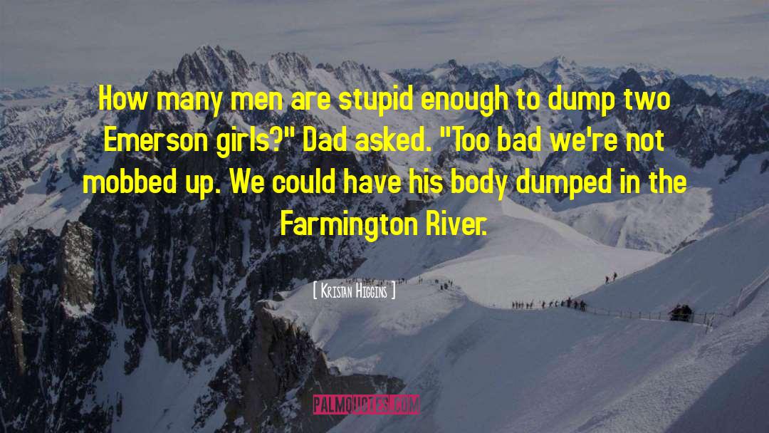 Kristan Higgins Quotes: How many men are stupid