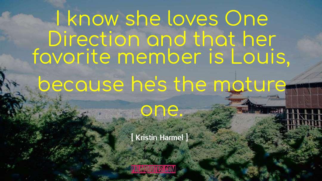 Kristin Harmel Quotes: I know she loves One