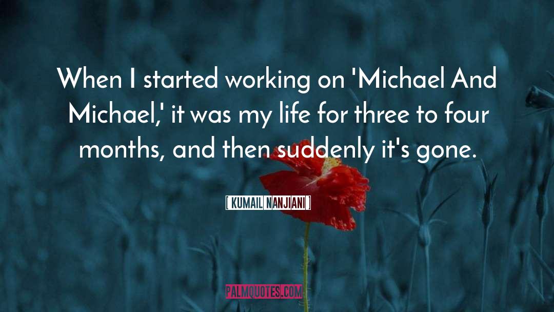 Kumail Nanjiani Quotes: When I started working on