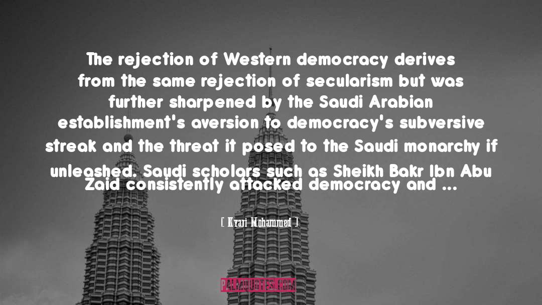 Kyari Mohammed Quotes: The rejection of Western democracy