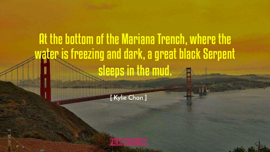 Kylie Chan Quotes: At the bottom of the