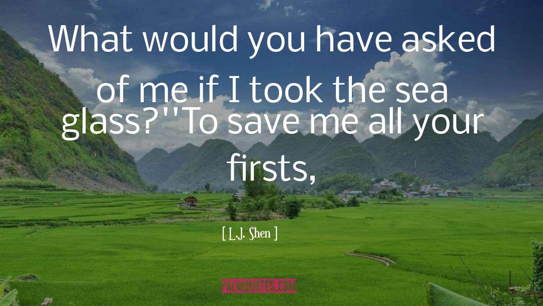 L.J. Shen Quotes: What would you have asked