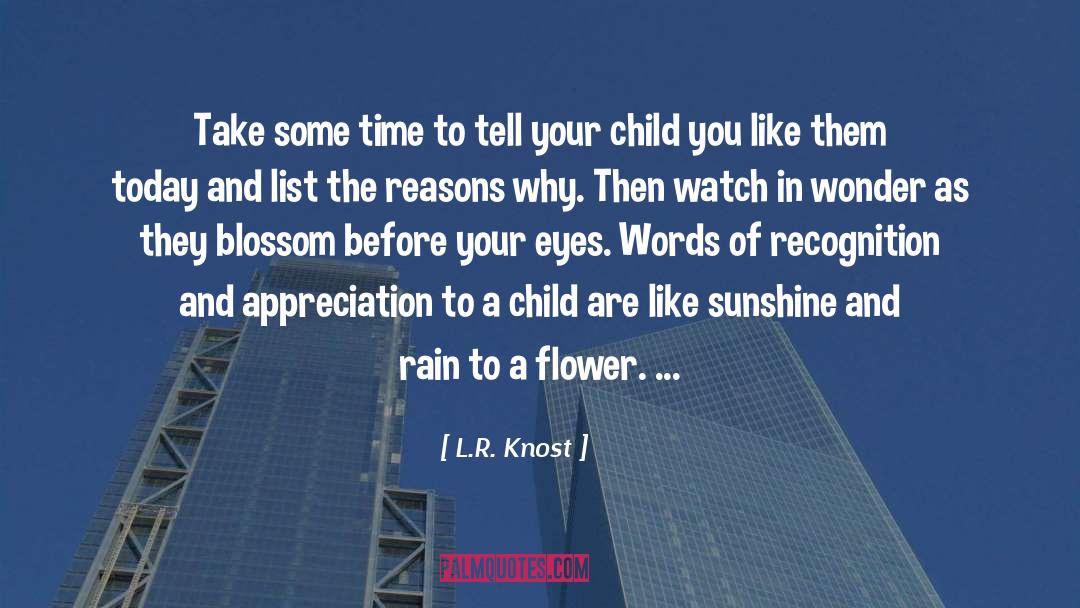 L.R. Knost Quotes: Take some time to tell