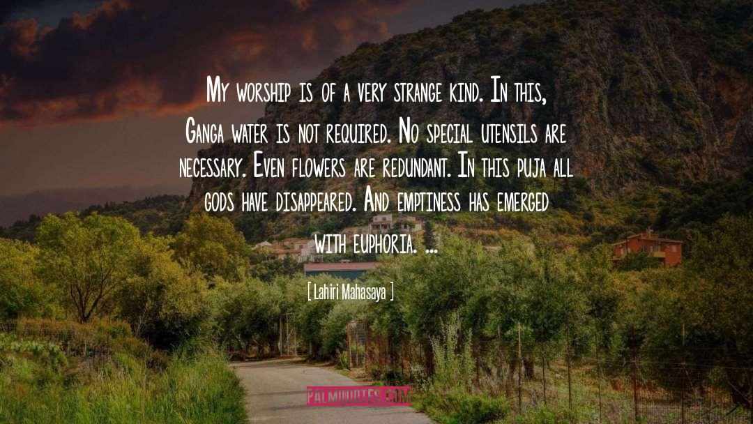 Lahiri Mahasaya Quotes: My worship is of a