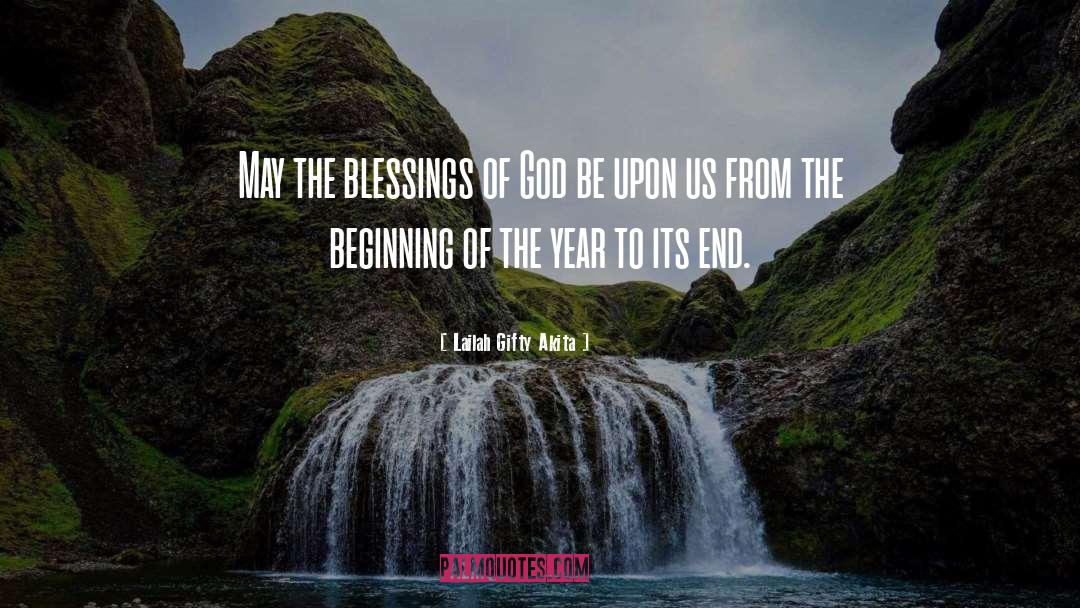 Lailah Gifty Akita Quotes: May the blessings of God