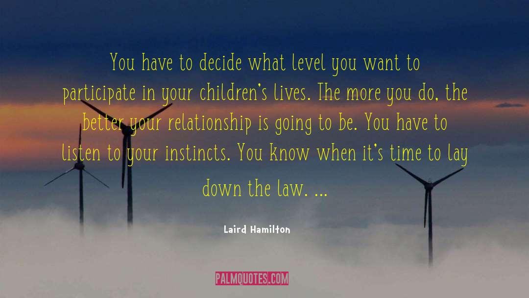 Laird Hamilton Quotes: You have to decide what