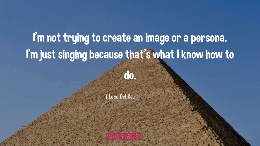 Lana Del Rey Quotes: I'm not trying to create