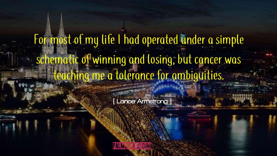 Lance Armstrong Quotes: For most of my life