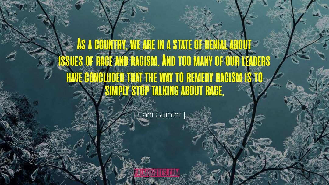 Lani Guinier Quotes: As a country, we are