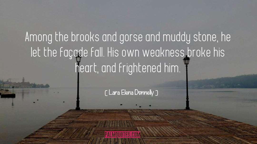 Lara Elena Donnelly Quotes: Among the brooks and gorse
