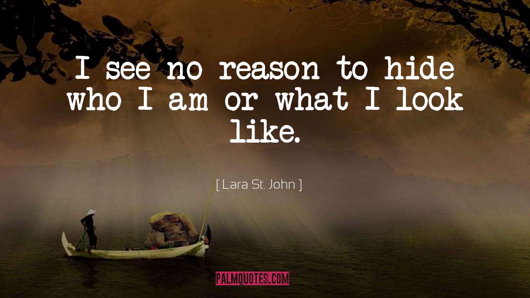 Lara St. John Quotes: I see no reason to