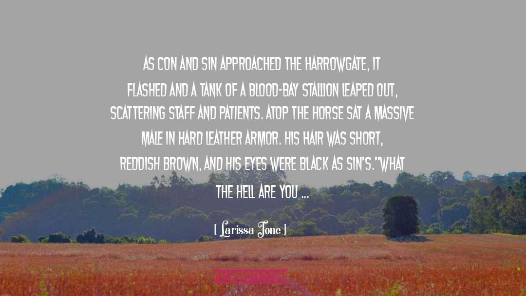 Larissa Ione Quotes: As Con and Sin approached