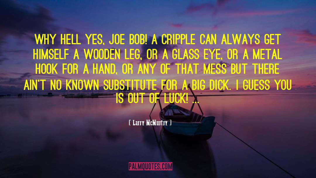 Larry McMurtry Quotes: Why hell yes, Joe Bob!