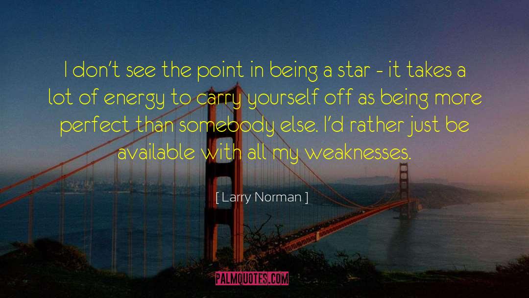 Larry Norman Quotes: I don't see the point