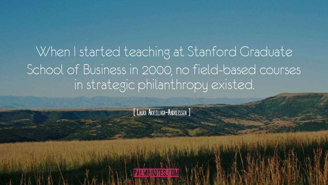Laura Arrillaga-Andreessen Quotes: When I started teaching at
