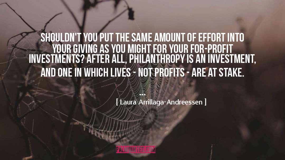 Laura Arrillaga-Andreessen Quotes: Shouldn't you put the same