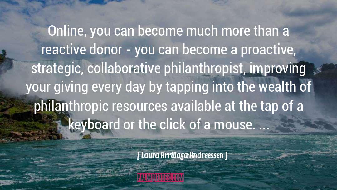 Laura Arrillaga-Andreessen Quotes: Online, you can become much
