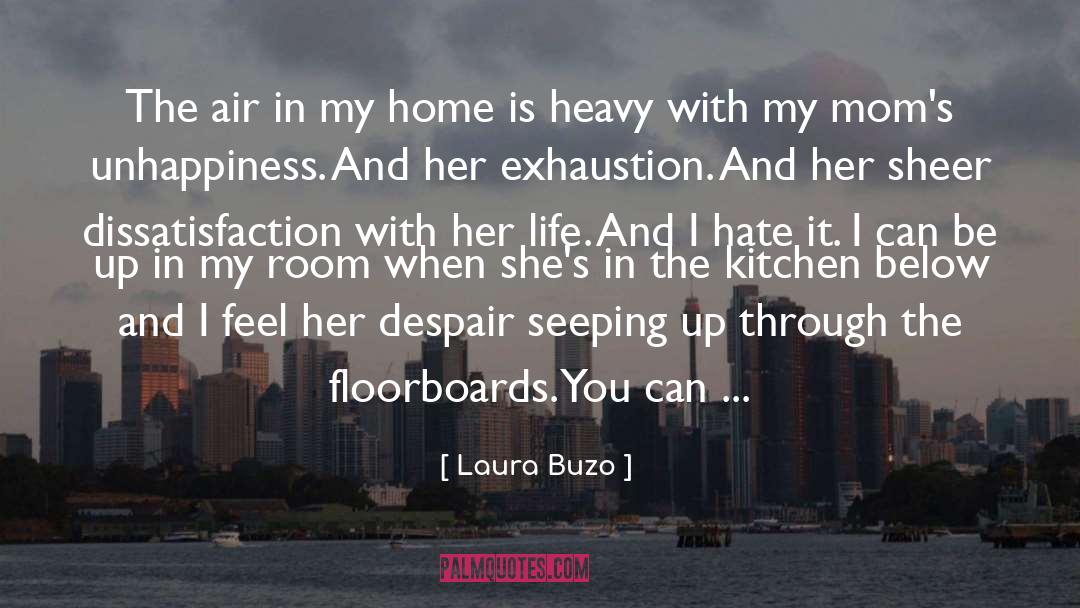 Laura Buzo Quotes: The air in my home