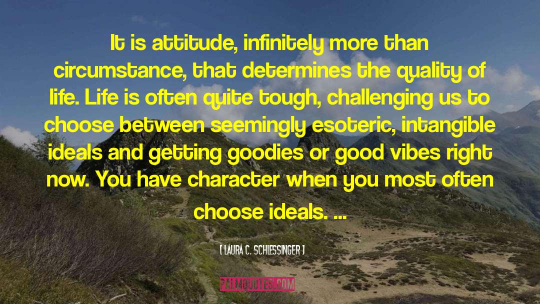 Laura C. Schlessinger Quotes: It is attitude, infinitely more