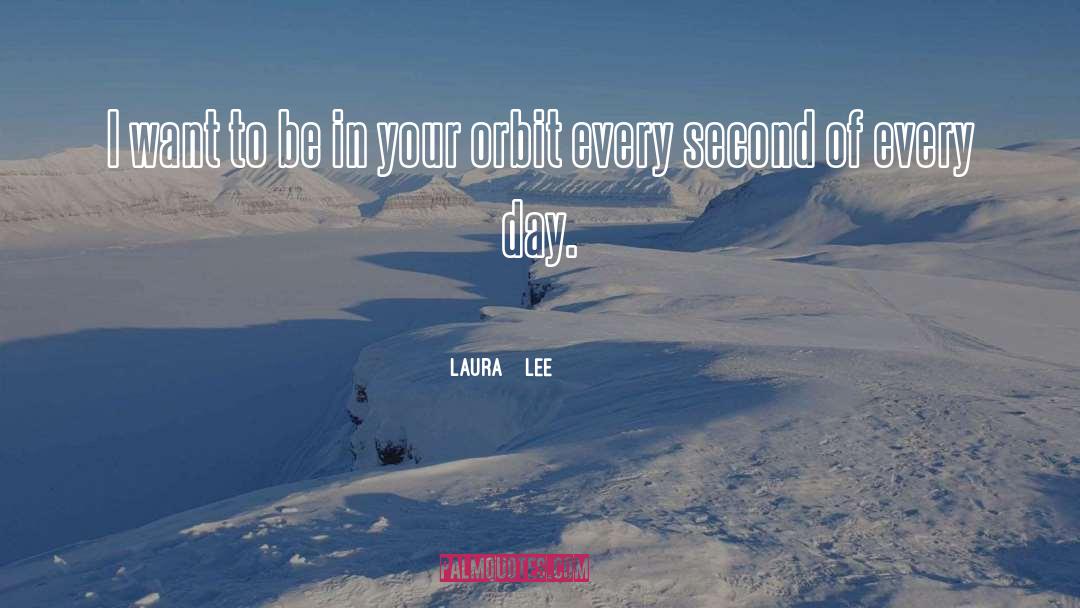 Laura Lee Quotes: I want to be in