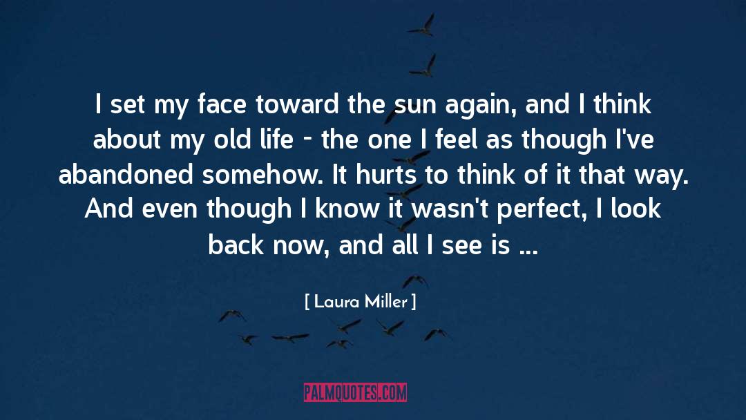 Laura Miller Quotes: I set my face toward