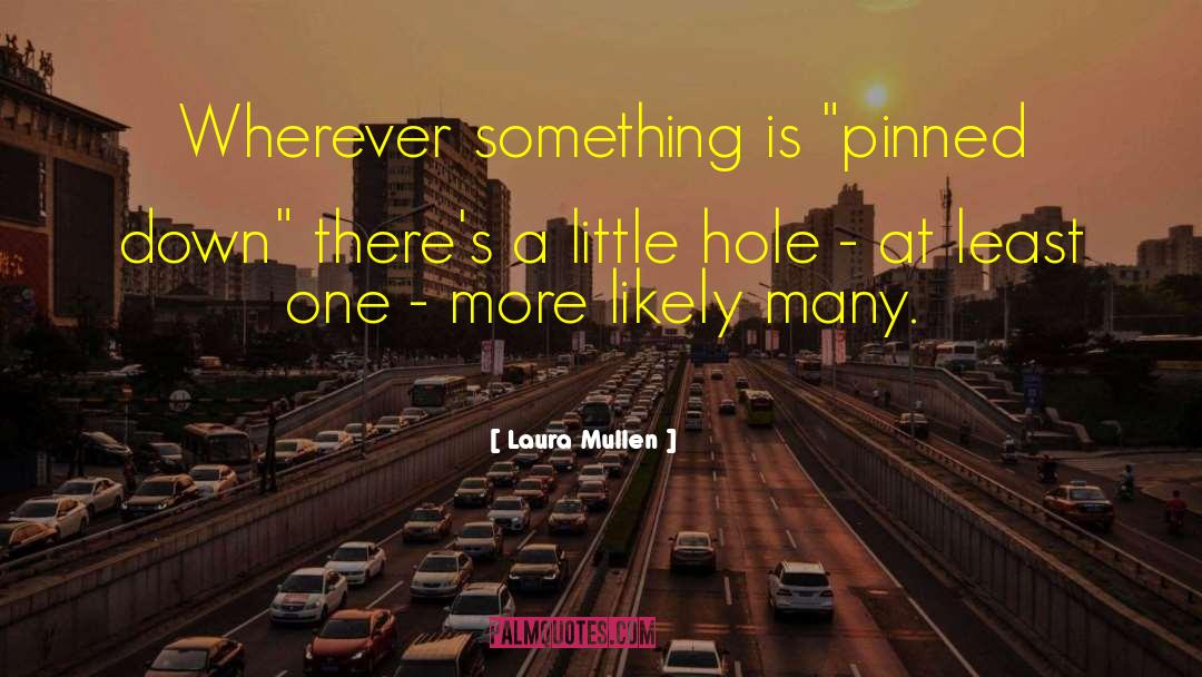 Laura Mullen Quotes: Wherever something is 