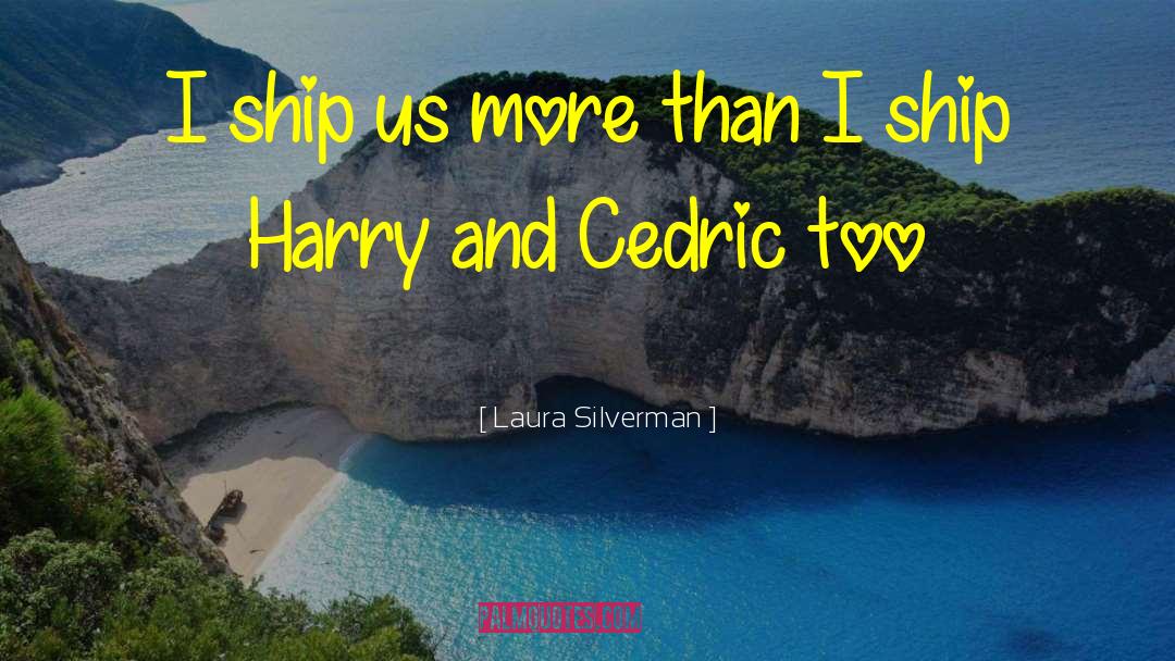 Laura Silverman Quotes: I ship us more than