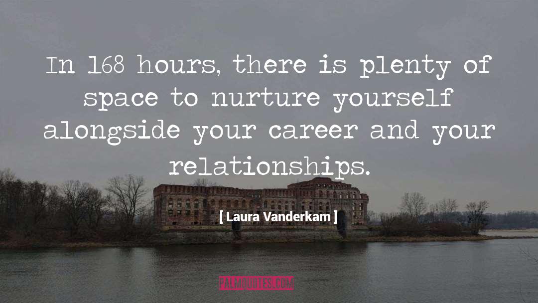 Laura Vanderkam Quotes: In 168 hours, there is