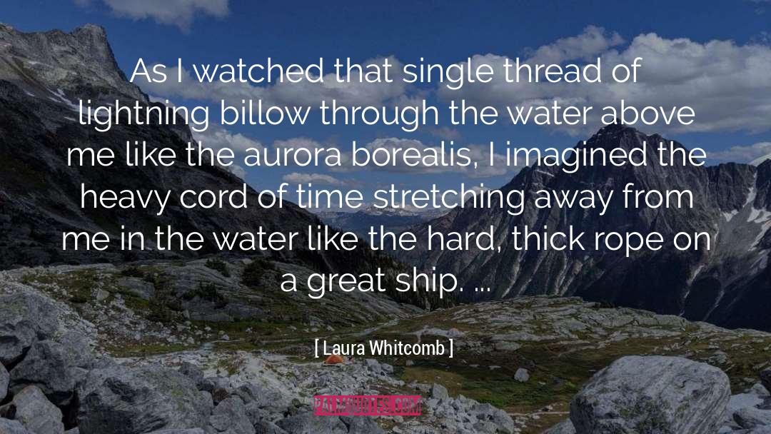 Laura Whitcomb Quotes: As I watched that single